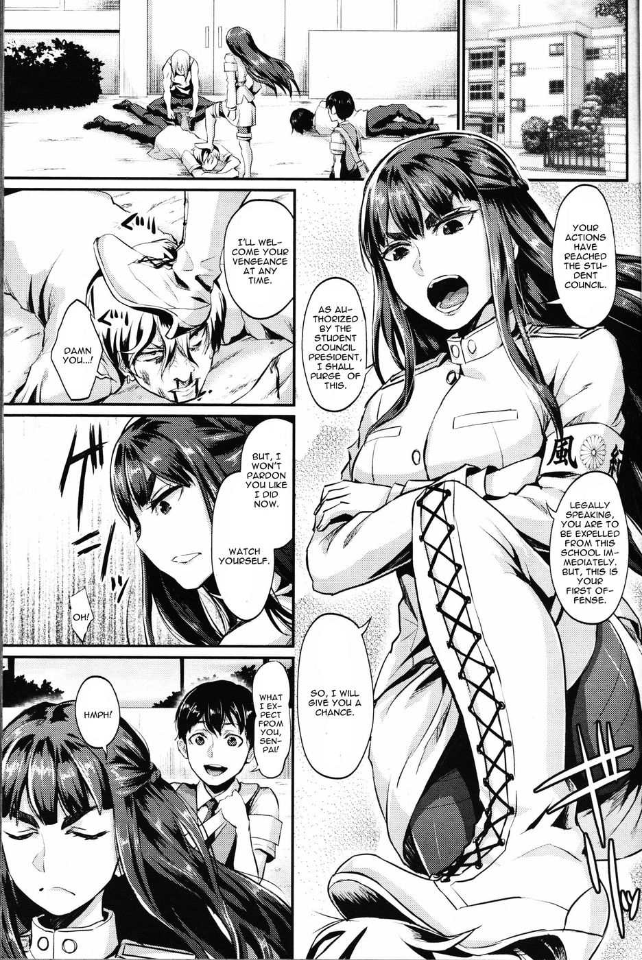 Hentai Manga Comic-Shukusei Mattress-Read-5